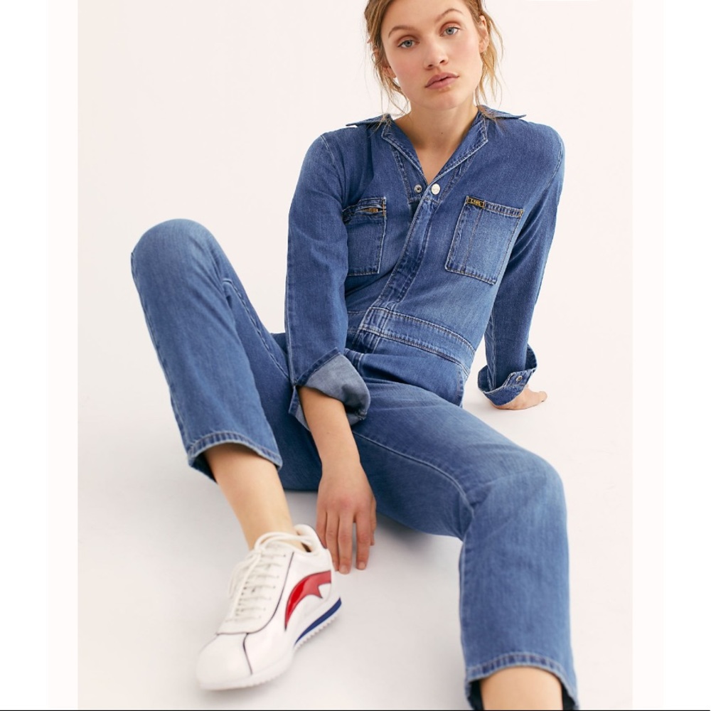 Lee x Free People Vintage Modern Union Coveralls